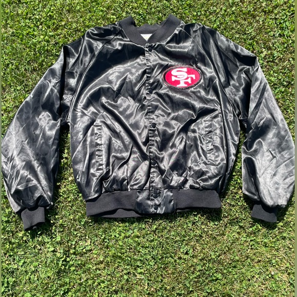 San Francisco 49ers chalkline vintage jacket size XL. - Picture 2 of 5